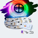Fita de LED RGB ( Endereçável 2811 12v, 5 Metros, 120 Leds Por Metro )