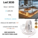 Fita de Led ( Ligação Direta 60 Leds/M 24W/M 5mts 127v)