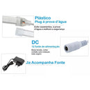Mangueira Led Neon 12v 12x6mm BN 4000k 50mts