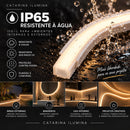 Kit Perfil Flexível LED 12V 5m IP65 + Fonte + Conector