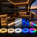Fita LED Flexível 12V 5m – Iluminação Náutica Linear