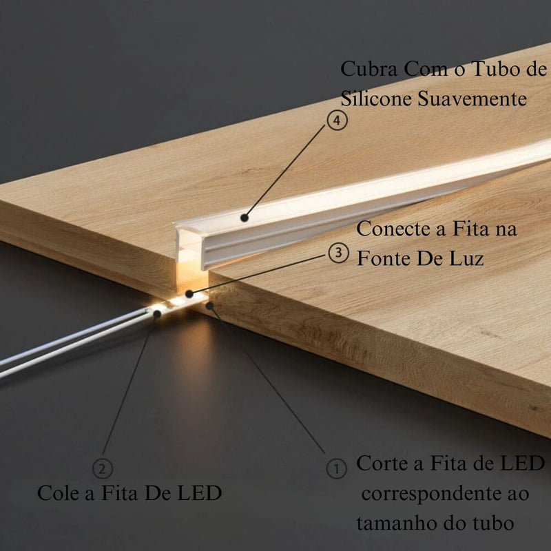 Perfil Silicone 